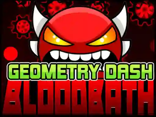 Spel Geometry Dash Bloodbath på nätet