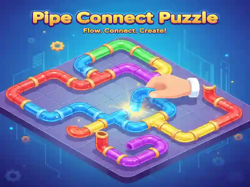 Spel Pipe Connect Puzzle på nätet