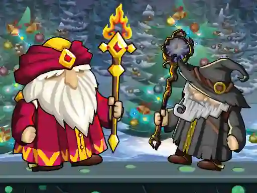 Spel Wizard Santa Jump på nätet