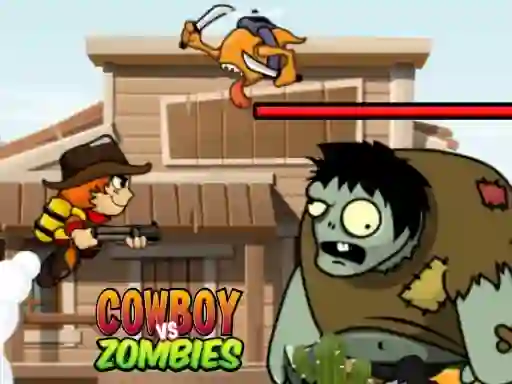 Spel Cowboy vs Zombies på nätet