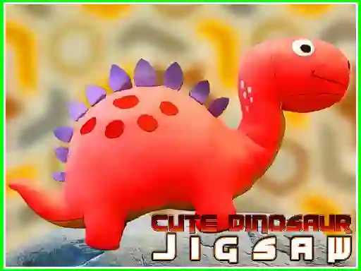 Spel Cute Dinosaur Jigsaw på nätet