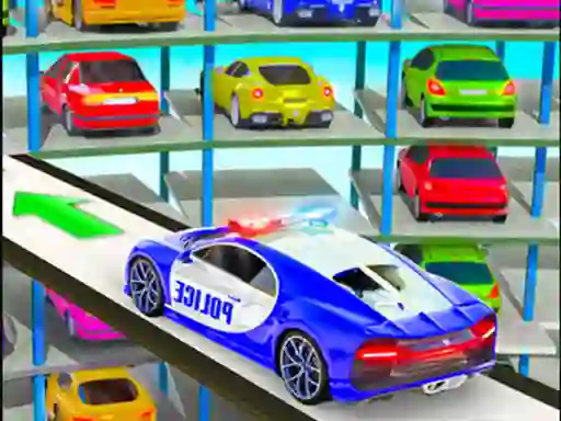 Spel Police Multi Level Car Parking på nätet