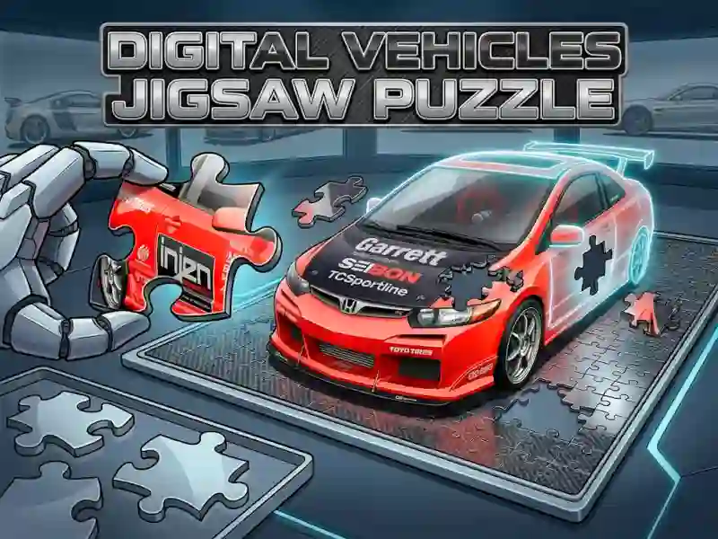 Spel Digital Vehicles Jigsaw Puzzle på nätet