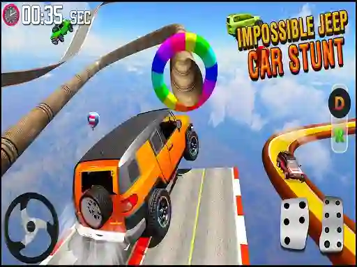 Spel GT Jeep Impossible Mega Dangerous Track på nätet