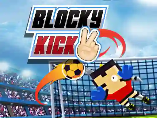 Spel Blocky Kick 2 på nätet