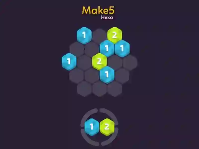 Spel Make 5 Hexa på nätet