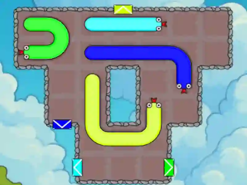 Spel Slither Escape på nätet