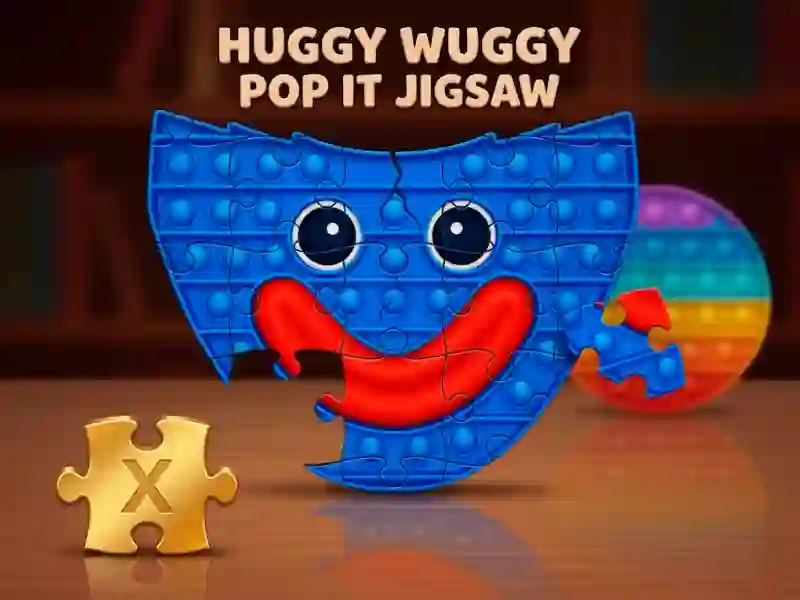 Spel Huggy Wuggy Pop It Jigsaw på nätet
