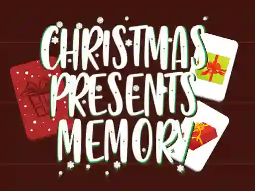 Spel Christmas Presents Memory på nätet