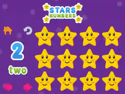 Spel Stars Numbers på nätet