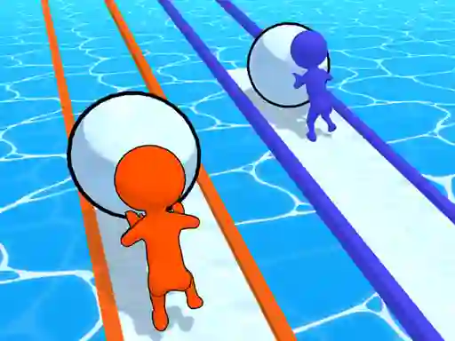 Spel Snowball Racing på nätet