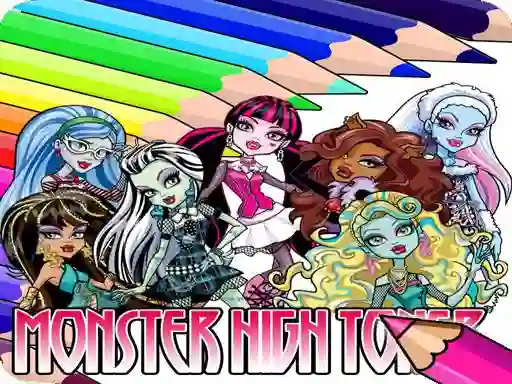 Spel Coloring Book for Monster High på nätet