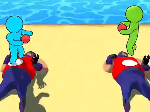 Spel Dodge Ball Jump på nätet