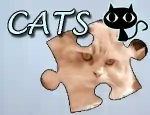 Spel Jigsaw Puzzle: Cats på nätet
