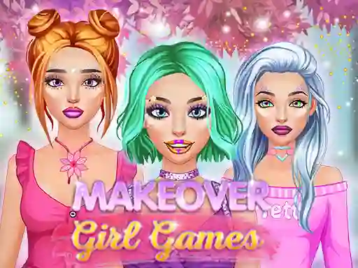 Spel Makeup & Makeover Girl Games på nätet
