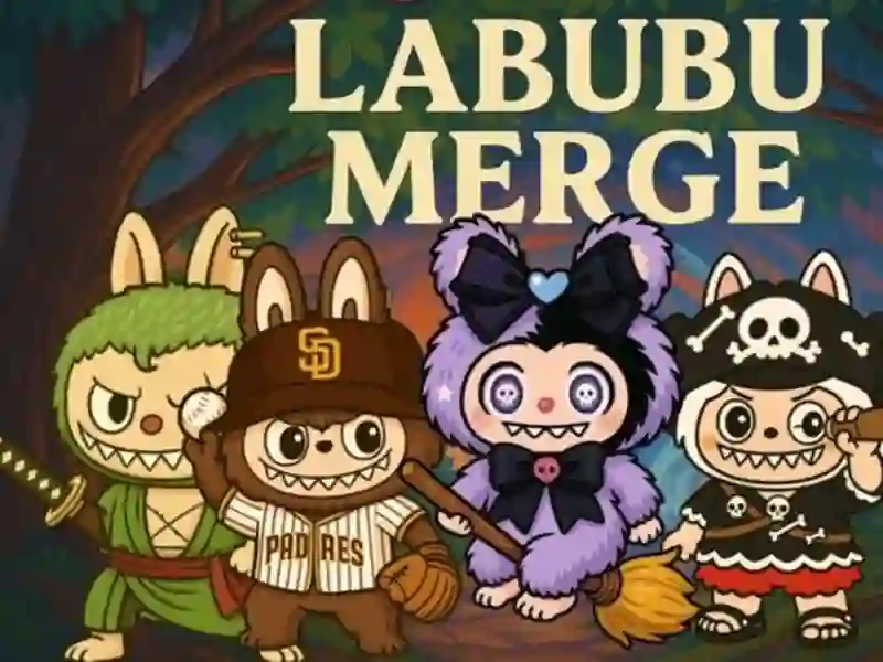 Spel Labubu Merge på nätet