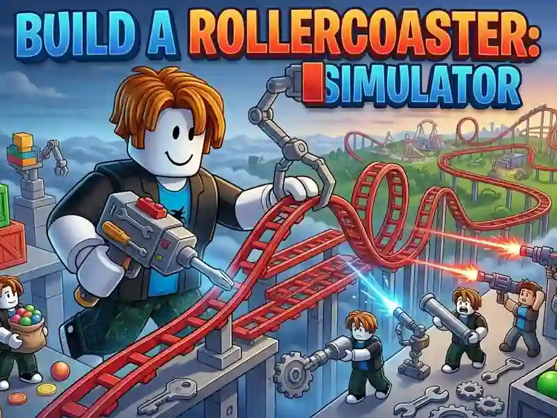 Spel Build a Rollercoaster: Simulator på nätet