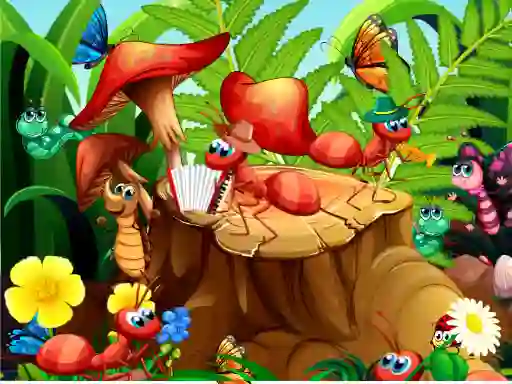 Spel Hidden Objects Insects på nätet