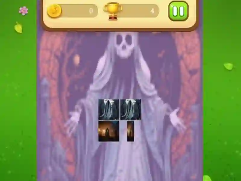 Spel Ghost Memory Match på nätet