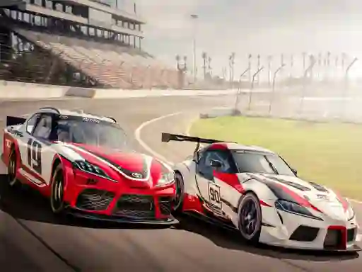 Spel Racing Cars Puzzle på nätet
