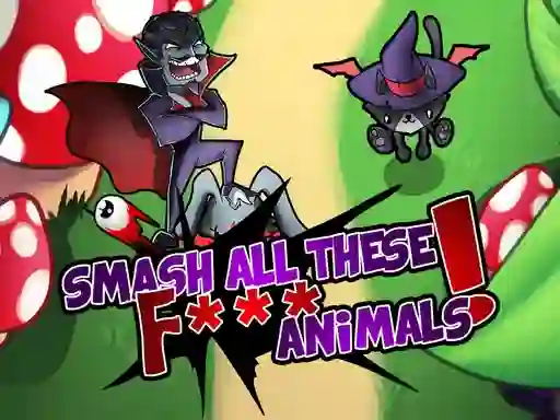 Spel Smash all these F... animals på nätet