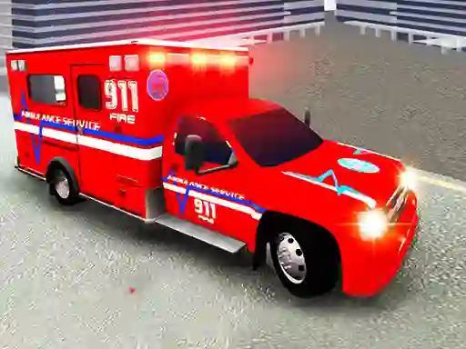 Spel City Ambulance Driving på nätet