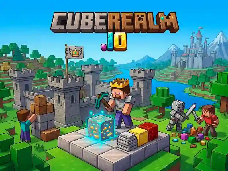 Spel CubeRealm.io på nätet