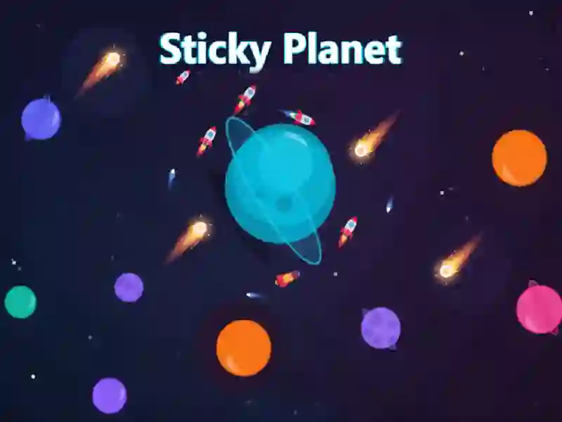 Spel Sticky Planet på nätet