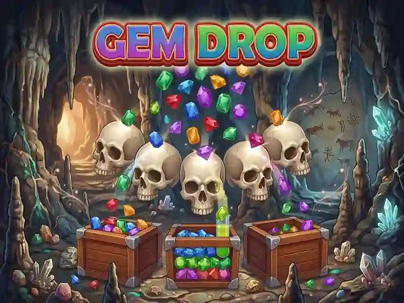 Spel Gem Drop på nätet