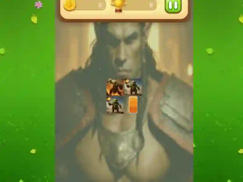 Spel Orc Memory Match på nätet