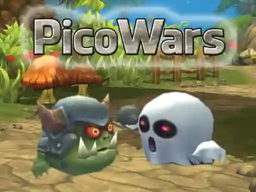 Spel PicoWars på nätet