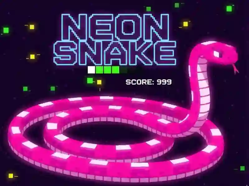 Spel Neon Snake på nätet