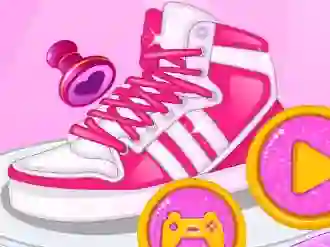 Spel Popstar sneaker designer på nätet