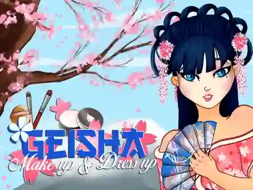 Spel Geisha make up and dress up på nätet