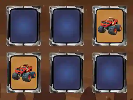 Spel Monster Trucks Memory på nätet