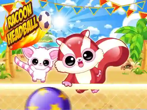 Spel Racoon Headball på nätet