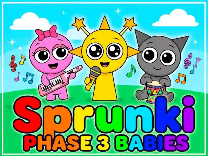 Spel Sprunki baby PHASE 3 på nätet