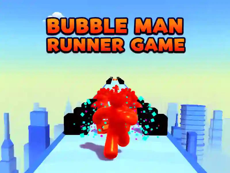 Spel Bubble Man Runner Game på nätet