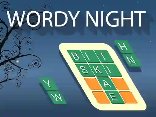 Spel Wordy Night på nätet