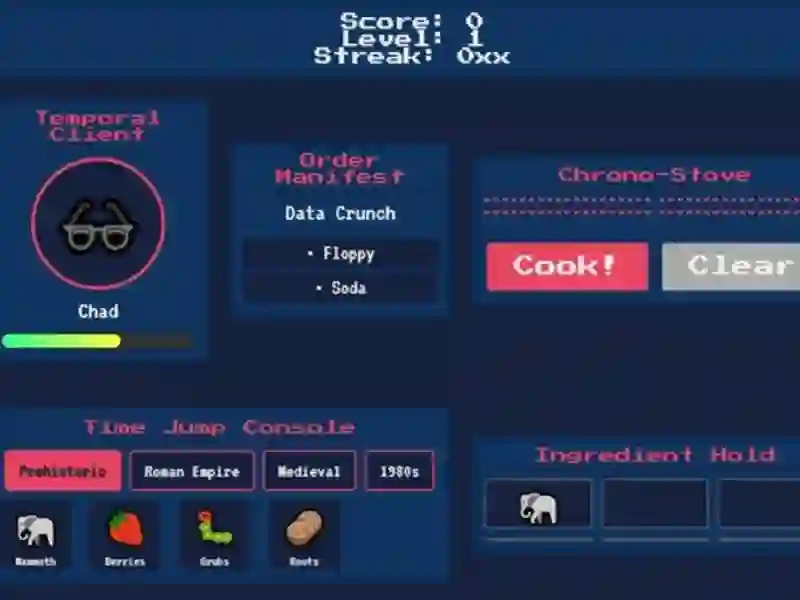 Spel Chrono Chef på nätet