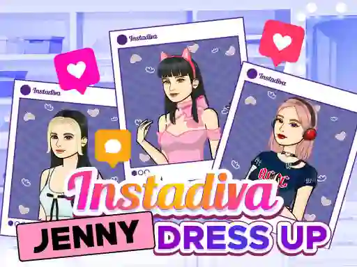 Spel Instadiva Jenny Dress Up på nätet