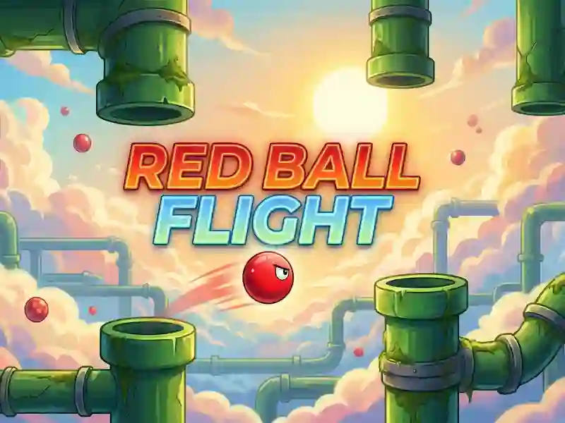 Spel Red Ball Flight på nätet