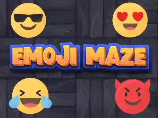 Spel Emoji Maze på nätet