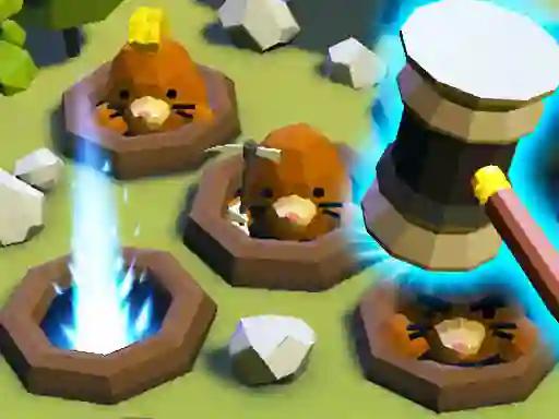 Spel The Mole Knocker på nätet