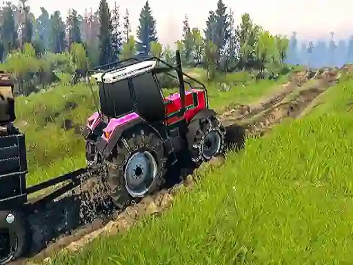 Spel Real Chain Tractor Towing Train Simulator på nätet