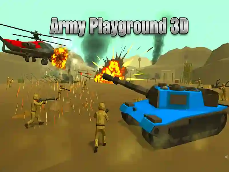 Spel Army Playground 3D på nätet
