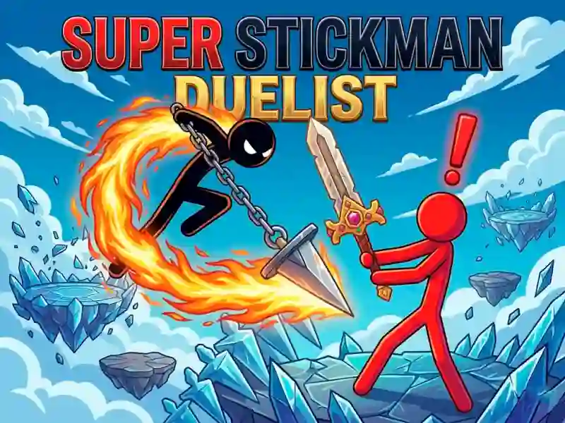 Spel Super Stickman Duelist på nätet