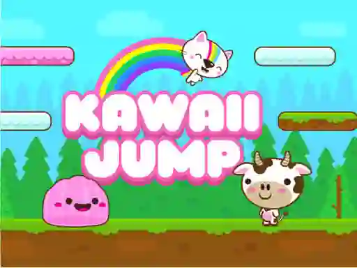 Spel Kawaii Jump på nätet