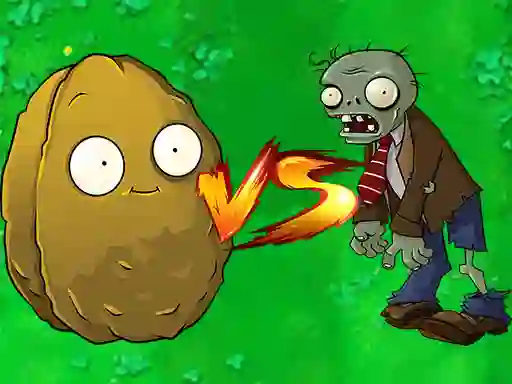 Spel Potato vs Zombies på nätet