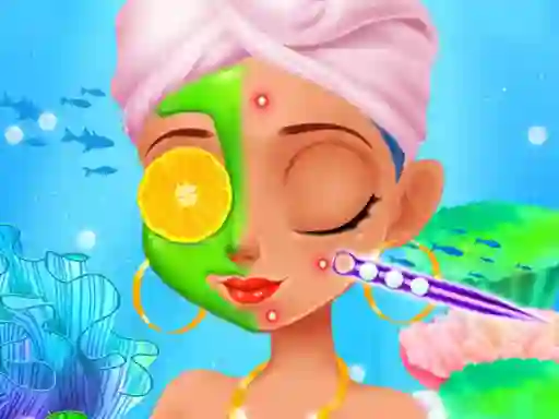 Spel Mermaid Games Princess Makeup på nätet